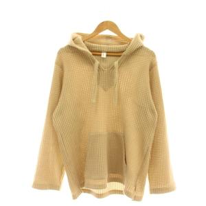 ビックワッフルメキシカンパーカー プルオーバー 03 ベージュ MSEA21S8596 /HK OS SH