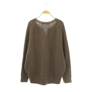 Framework ミドルゲージ天竺ヘンリープルオーバー ニット セーター スキッパー F グレー /AT OS