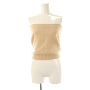 Plage 24AW Light Fur Midi カーディガン ビスチェ アンサンブル ニット ベージュ /DF