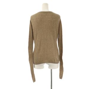 Framework 24AW スイビコットンリブカーディガン ニット モカ /DF OS