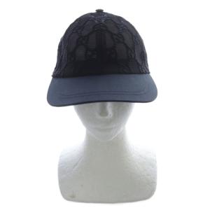 GGエンブロイダリー メッシュキャップ M ブラック ネイビー 579155