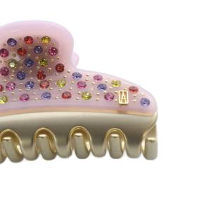 Alexandre De Paris JOIE DE VIVRE ヴァンドームクリップ ロゴ ピンク ゴールド色 /SR