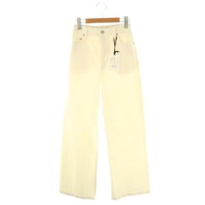 ハイウエストホワイトデニムパンツ ジーンズ 00 ホワイト /DF OS