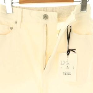 BARNYARDSTORM ハイウエストホワイトデニムパンツ ジーンズ 00 ホワイト /DF OS