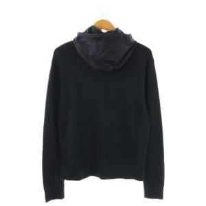 POLO RALPH LAUREN ナイロン 切替 ジップアップ パーカー ジャケット コットン M 紺 /NR OS