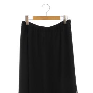 mizuiro ind mizuiroind イージースカート ロング ブラック /DO OS