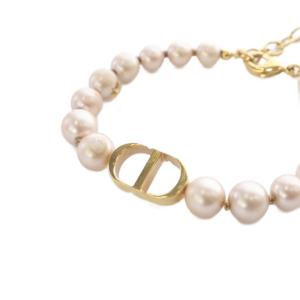 Christian Dior 30 montaigne ブレスレットピンク ゴールドカラー