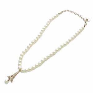 PLAN DE PARIS エッフェル塔 チョーカー アイボリー