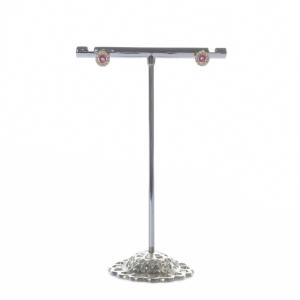 VENDOME AOYAMA ローズカットルビーダイヤモンド ピアス K18YG イエローゴールド