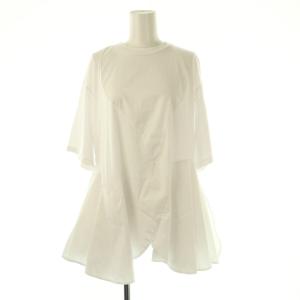 24SS PETAL-HEM T-SHIRT Tシャツ カットソー 38 ホワイト /DO OS