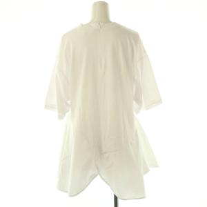 ENFOLD 24SS PETAL-HEM T-SHIRT Tシャツ カットソー 38 ホワイト /DO OS