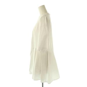 ENFOLD 24SS PETAL-HEM T-SHIRT Tシャツ カットソー 38 ホワイト /DO OS