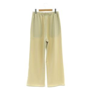 L'Appartement 24AW Double cloth Easy Pants ダブルクロスイージーパンツ ワイド ライトベージュ