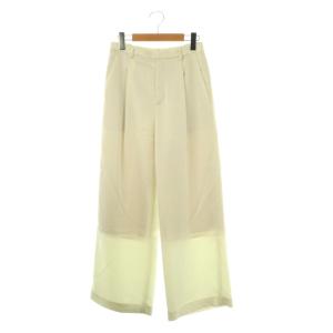 25SS ウォッシャブルサテンスラックスパンツ 36 ミントグリーン /DO OS