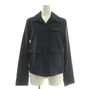 25SS GOOD CRUNCH W CASUAL LS JKT ジャケット 薄手 P 黒 ブラック /AT