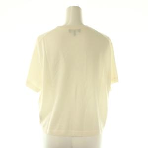 Theory 24AW REGAL WOOL BOXY TEE ニット カットソー ウール P アイボリー /DO OS