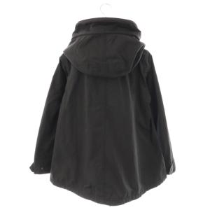 THE RERACS THERERACS ザリラクス ショートモッズコート ジップアップ スナップボタン 38 黒 /NR OS