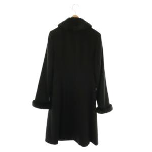 TOCCA カシミヤ ステンカラーコート 0 ブラック /ES OS