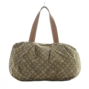 russet ボストンバッグ 2way ショルダー ナイロン 総柄 旅行 茶色 ブラウン ベージュ /RI OS