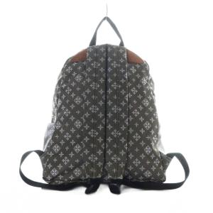 russet デイリー リュックサック デイパック 総柄 ナイロン 茶色 ブラウン /RI OS