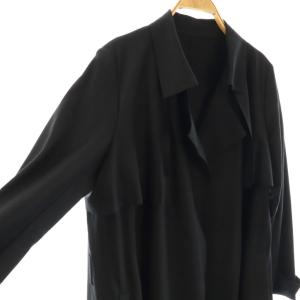 dama collection ウール ロングコート アウター 11AR 黒 /NR OS