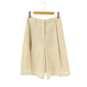 24SS WIDE SHORT PANTS ショートパンツ ハーフパンツ キュロット 2 アイボリー /ES