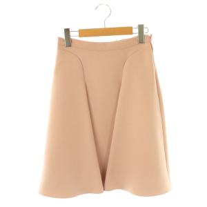 4KT フレアスカート ひざ丈 36 ピンク /AT OS