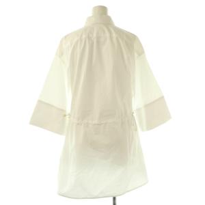 Max Mara  24SS ピュアコットンポプリンルーズフィットシャツブラウス プルオーバー 34 白 /CX OS