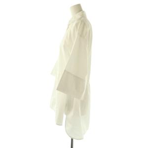 Max Mara  24SS ピュアコットンポプリンルーズフィットシャツブラウス プルオーバー 34 白 /CX OS