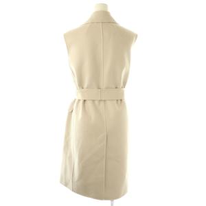 S Max Mara CUCITO A MANO ウール ジレ 0 ライトベージュ