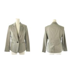 23区 三点セット テーラードジャケット パンツ スカート スーツ 32 グレー /CX OS