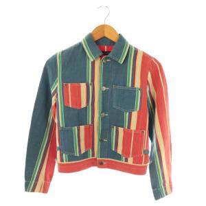 ヴィンテージストライプカバーオール ジャケット 9 マルチカラー /DF OS