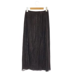 PLEATS PLEASE ISSEY MIYAKE イッセイミヤケ イージースカート タイトスカート ロング 3 ダークパープル /DF OS