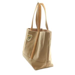 FEILER ラブラリーバイ LOVERARY BY ワッペントートバッグ オールドテディ ベージュ /SS OS SH