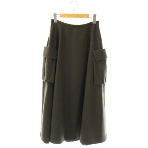 CARGO CIRCULAR LONG SK FLANNEL M チャコールブラウン