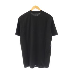 GIVENCHY デストロイ加工ロゴTシャツ XS ブラック BW700D3015