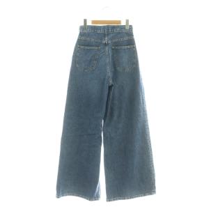 JOHN LAWRENCE SULLIVAN ウォッシュドデニムワイドパンツ ジーンズ M インディゴ JLSW-02-S /CX OS