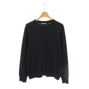 25SS WASHABLE SILK MAMY カーディガン ニット シルク 40 ネイビー /DF OS