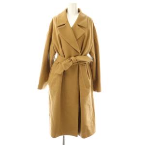 ロングコート アウター ウール M ベージュ /DO OS