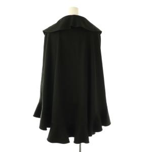 TO BE CHIC ウールカシミヤポンチョ ブラック /DO OS
