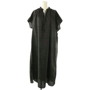 vingt-trois ×蛯原友里STORYコラボ 23SS ブライトメモリー ワンピース 38 ブラック