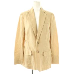リネン ブレザージャケット テーラード 2 ベージュ /HK OS