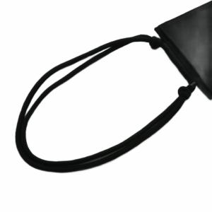 CHANEL LA COLLECTION2024 パスポートケース スマホケース ノベルティロゴ キャンバス 黒 ブラック