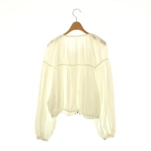Diagram GRACE CONTINENTAL 24SS ギャザータフタジャケット 38 アイボリー /DO OS