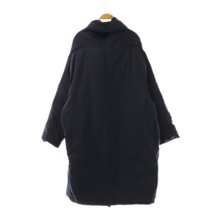 mizuiro ind mizuiroind ドレープダウンコート アウター ロング ネイビー /DO OS