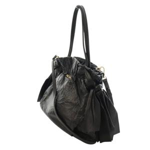 PRADA ハンド ショルダー 2WAYバッグ リボン ブラック BR4205