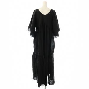 SAYAKA DAVIS Handkerchief Sleeve Dress ワンピース XS ブラック /DO OS