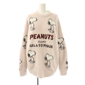 gelato pique 23SS スヌーピー セットアップ ルームウェア ナイトウェア F ピンク /DF OS