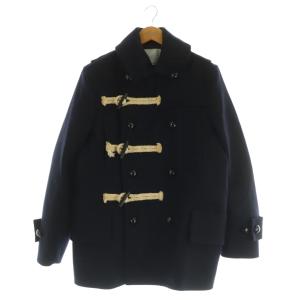 24-03415Wool Melton Jacket 1 ネイビー