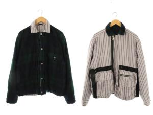 23AW Wool Shrivel Reversible Blouson